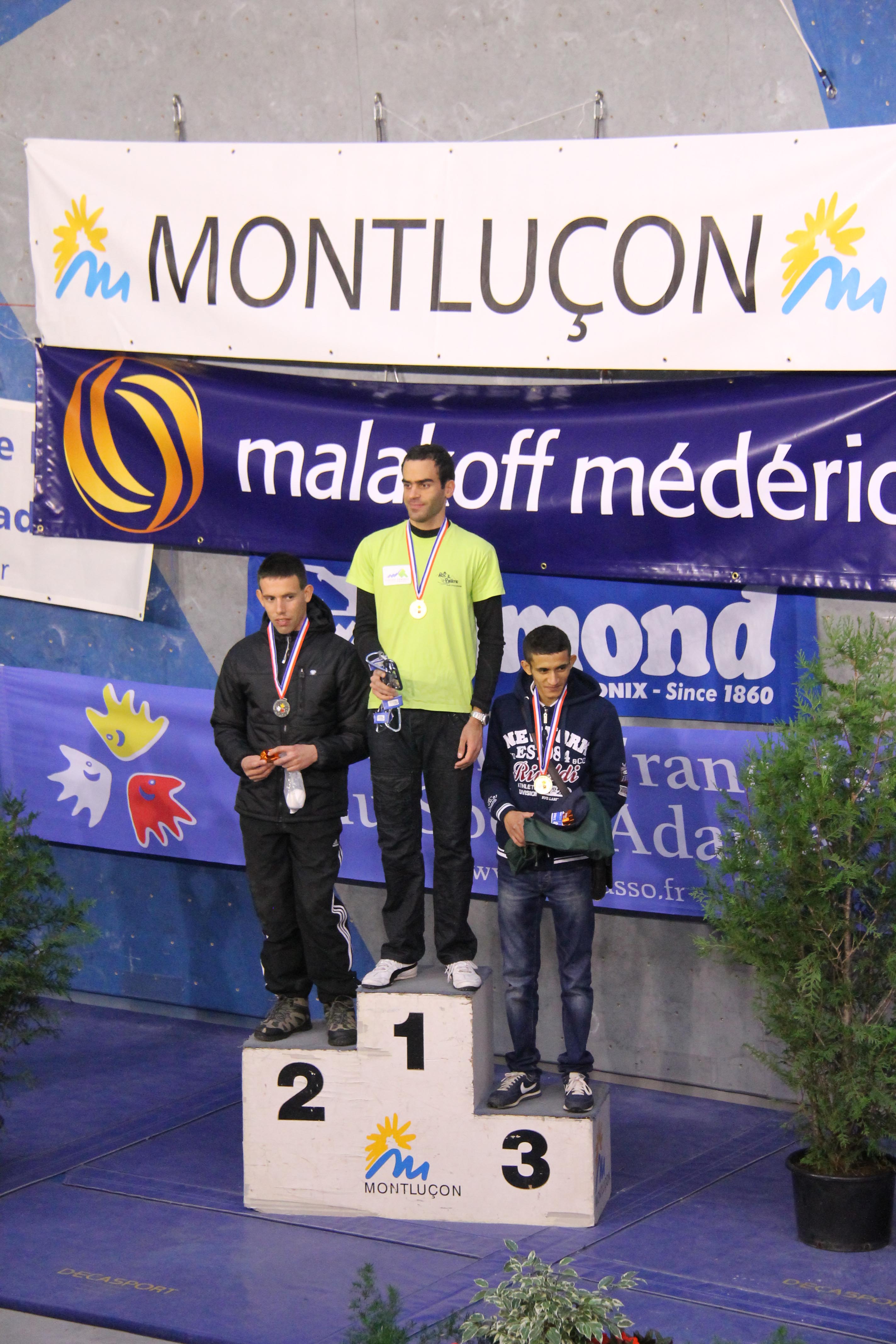 Podium Champion de France 2013